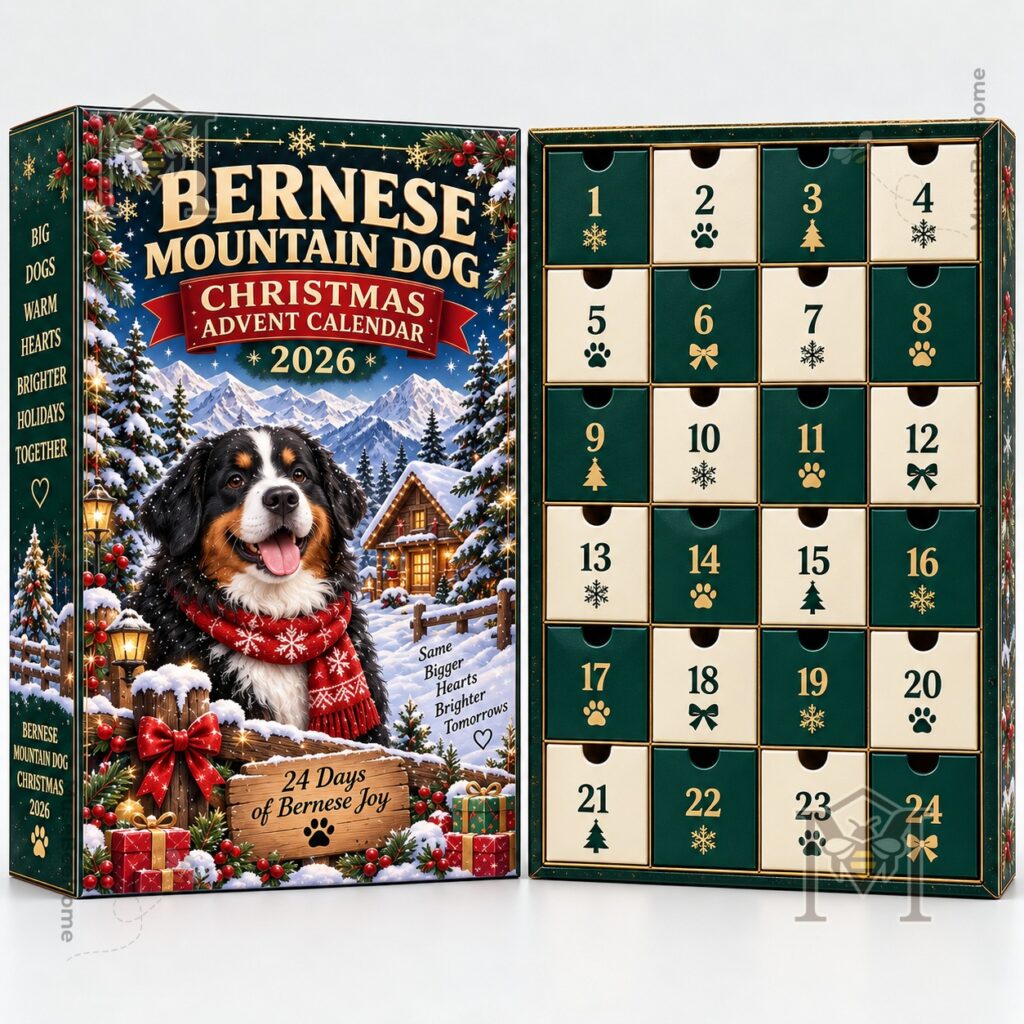 Bernese Mountain Dog Advent Calendar Christmas 2026 - photo 3