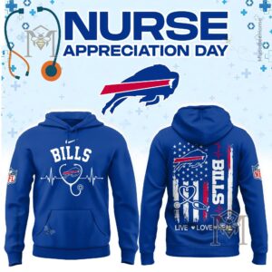 Buffalo Bills Nurse Appreciation Day T-Shirt - photo 3