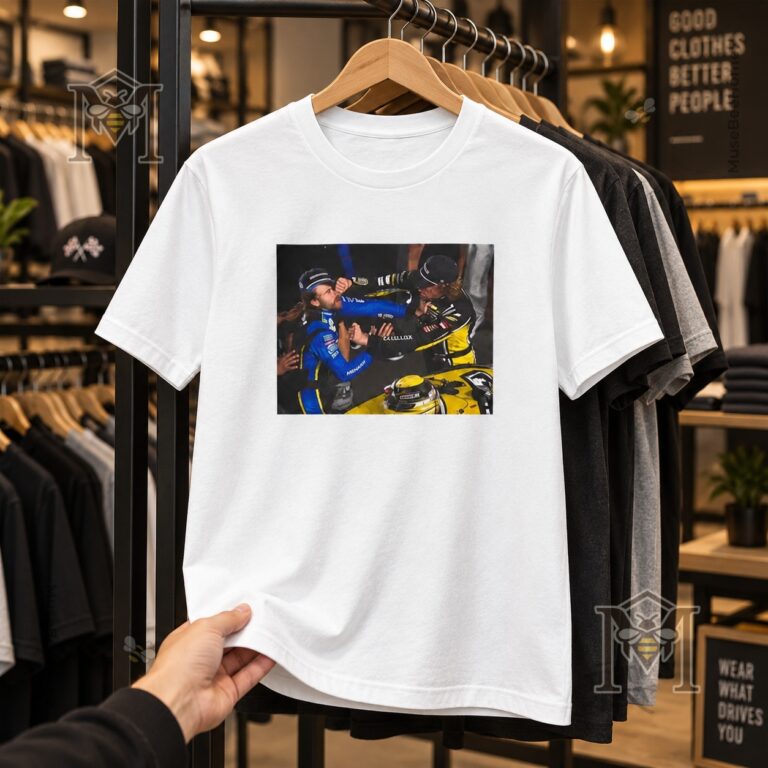 Carson Hocevar NASCAR Fight T-Shirt 2026 - photo 2