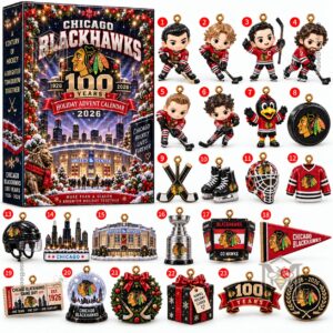 Chicago Blackhawks 100th Anniversary 2026 Advent Calendar - photo 2