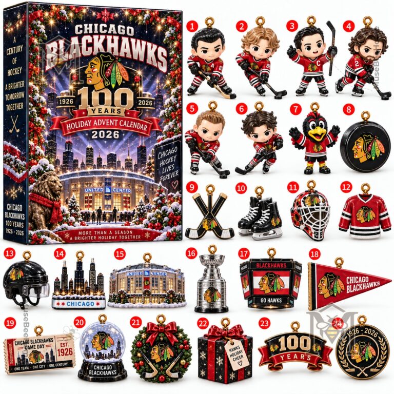 Chicago Blackhawks 100th Anniversary Advent Calendar 2026 - photo 2