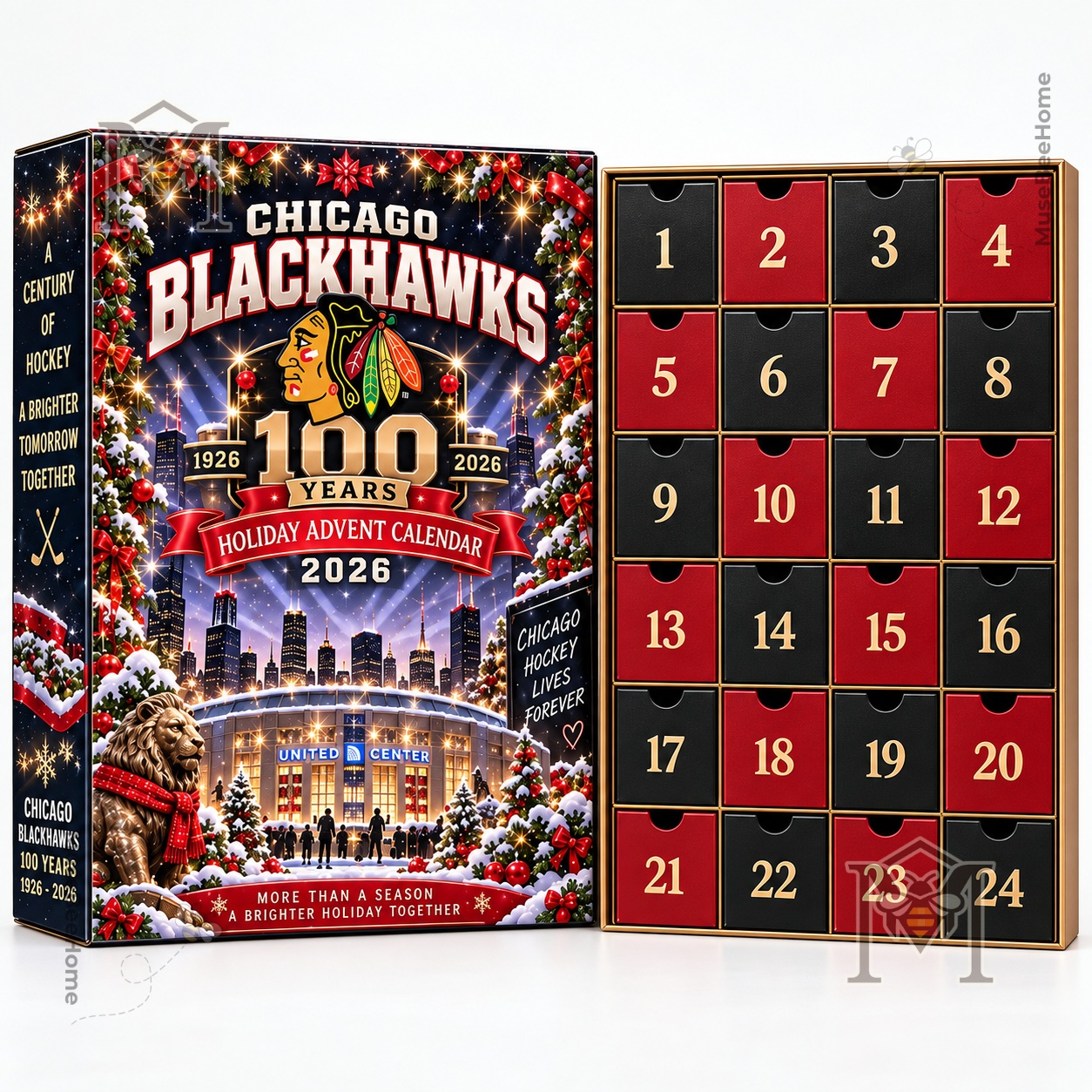Chicago Blackhawks 100th Anniversary Advent Calendar 2026 - photo 3