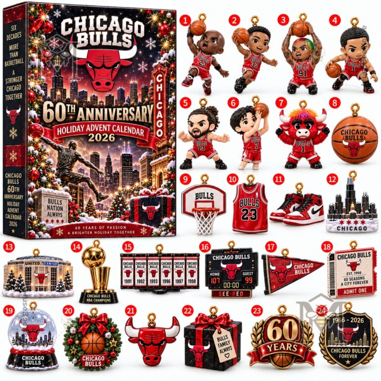 Chicago Bulls 60th Anniversary Advent Calendar 2026 - photo 2