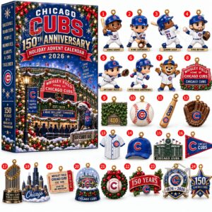 Chicago Cubs 150th Anniversary Holiday 2026 Advent Calendar - photo 2