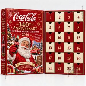 Coca-Cola 140th Anniversary Advent Calendar Christmas 2026 - photo 3