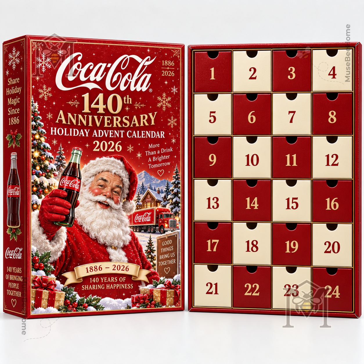 Coca-Cola 140th Anniversary Advent Calendar Christmas 2026 - photo 3