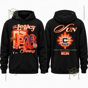 Connecticut Sun 2026 The Legacy Will Keep Shining T-Shirt - photo 3