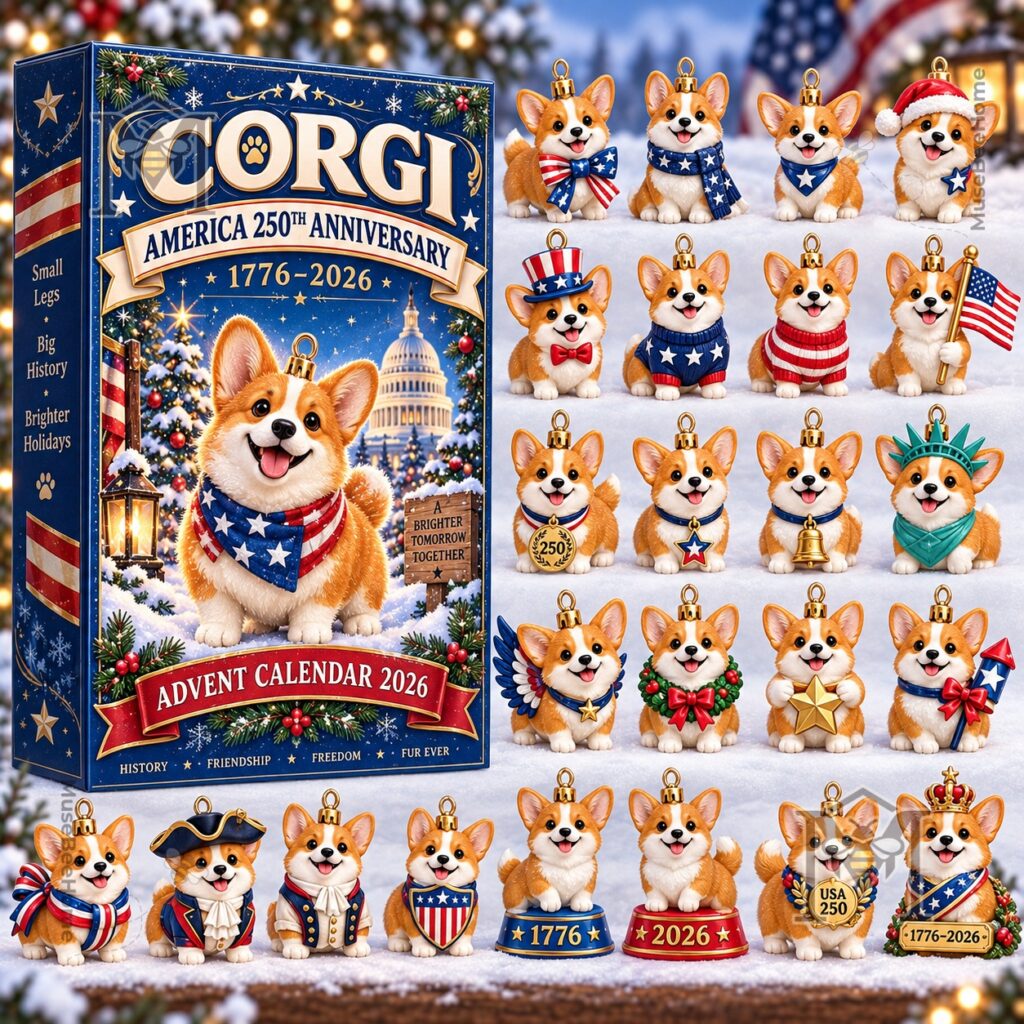 Corgi America 250th Anniversary 2026 Advent Calendar - photo 2