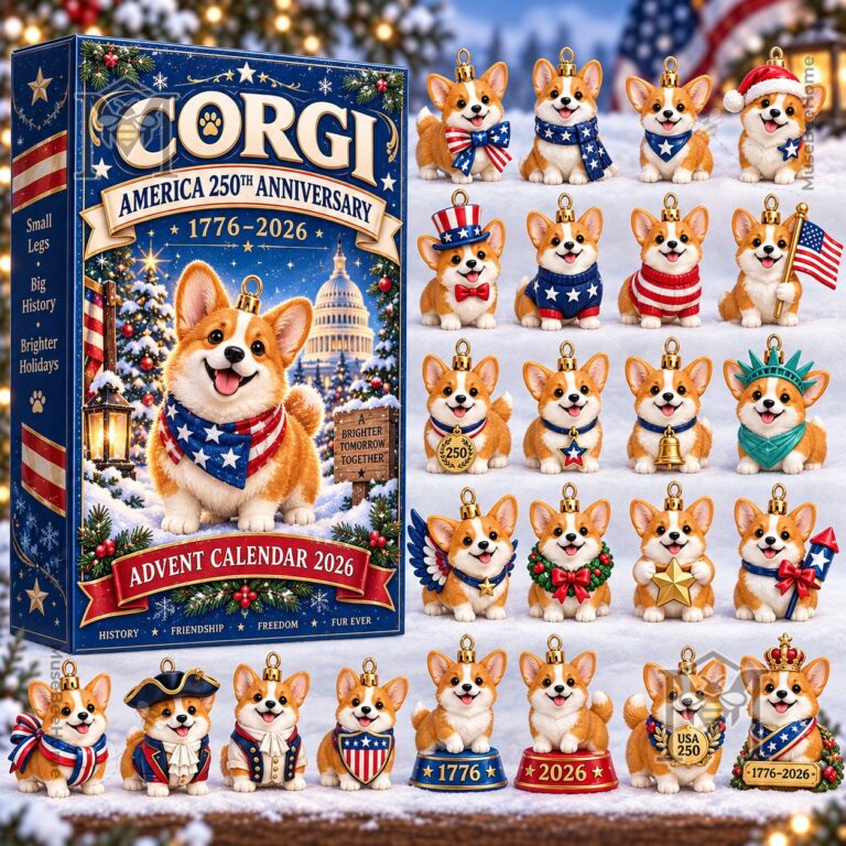 Corgi America 250th Anniversary 2026 Advent Calendar - photo 2