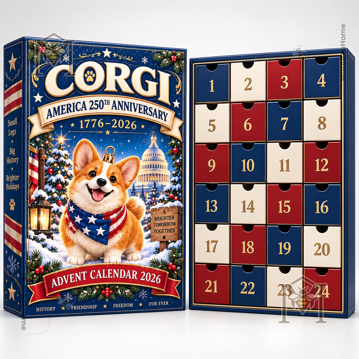 Corgi America 250th Anniversary 2026 Advent Calendar - photo 3