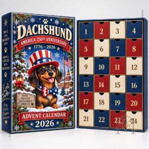 Dachshund America 250th Anniversary 2026 Advent Calendar - photo 3