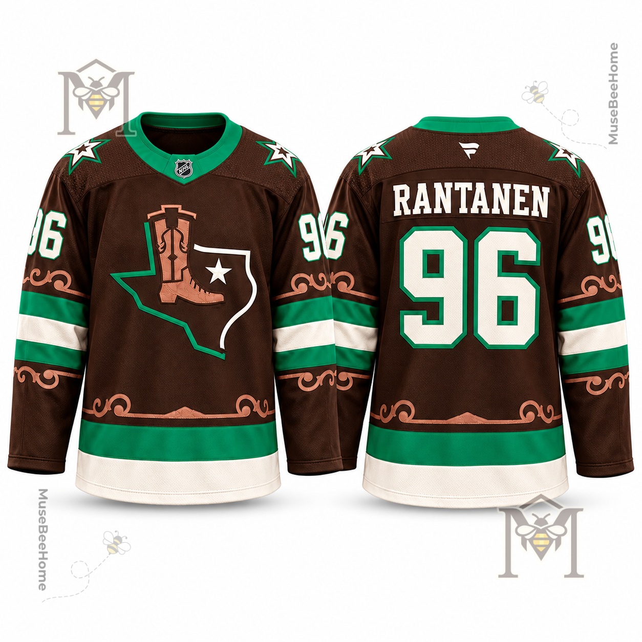 Dallas Stars Cowboy Boot Hockey Jersey 2026 - photo 2