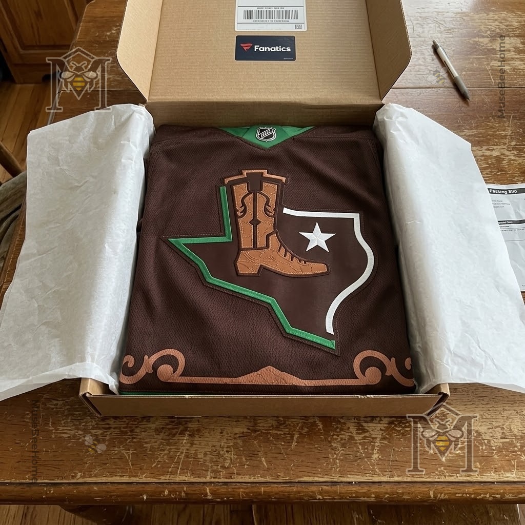 Dallas Stars Cowboy Boot Hockey Jersey 2026 - photo 4