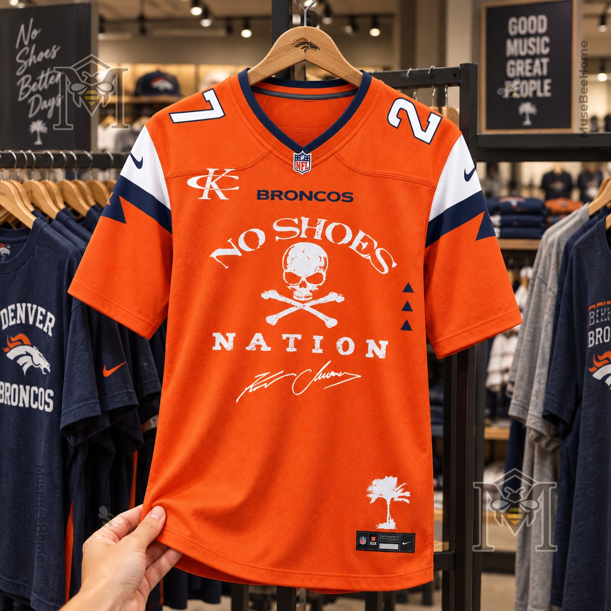 Denver Broncos Kenny Chesney The Original Vibe Room Tour 2027 Jersey - photo 2