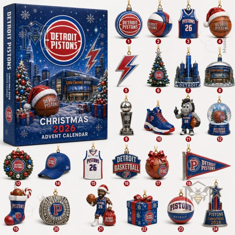 Detroit Pistons Christmas 2026 Advent Calendar - photo 2