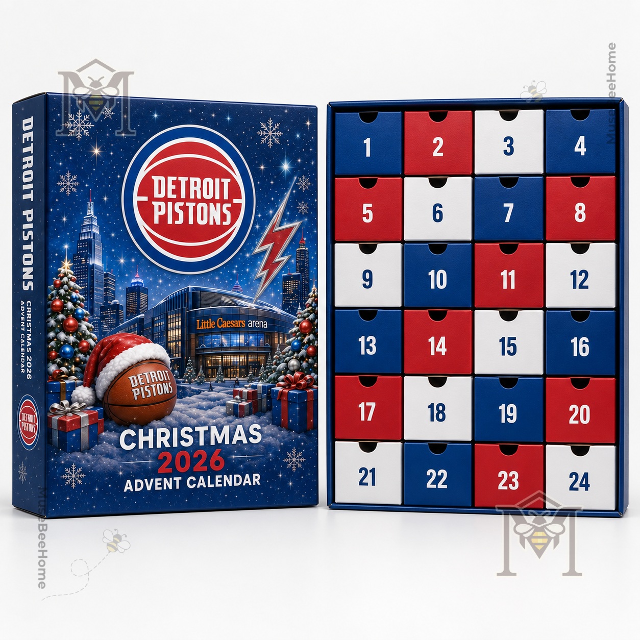 Detroit Pistons Christmas 2026 Advent Calendar - photo 3
