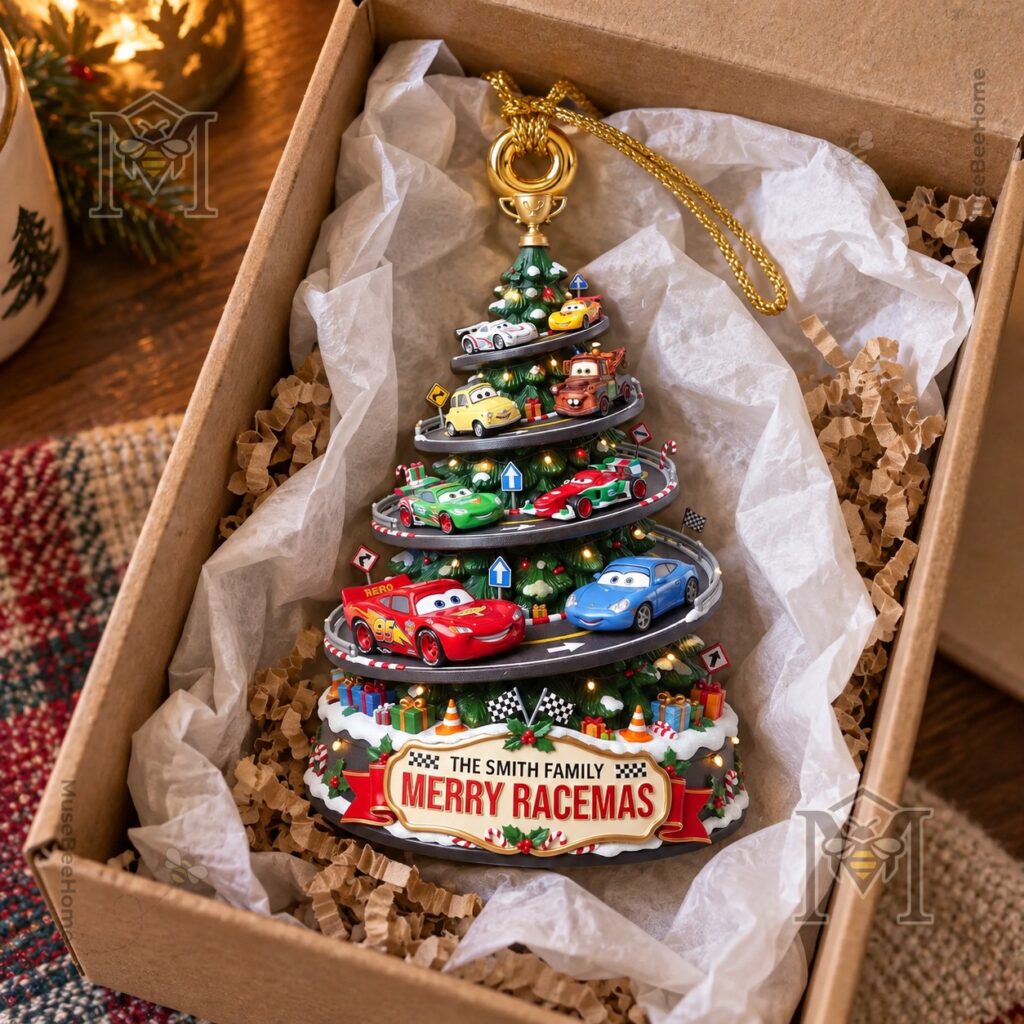 Disney Pixar Cars Merry Racemas Christmas Ornament - photo 4