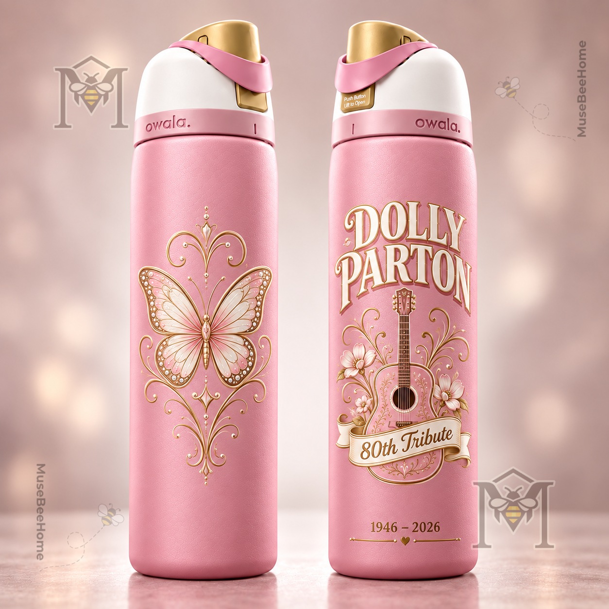 Dolly Parton 80th Tribute 2026 Water Bottle - photo 2