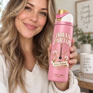 Dolly Parton 80th Tribute 2026 Water Bottle - photo 3