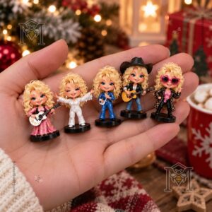 Dolly Parton Advent Calendar 2026 24 Days of Music and Country Magic - figurine display close-up