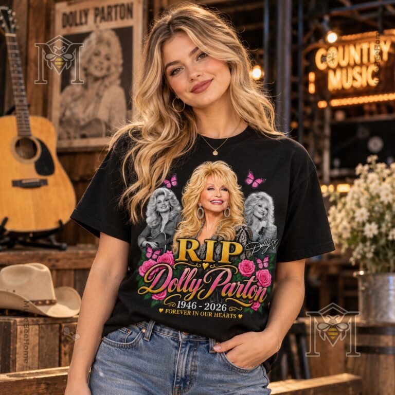 Dolly Parton Forever in Our Hearts RIP 1946-2026 Tribute T-Shirt - photo 2