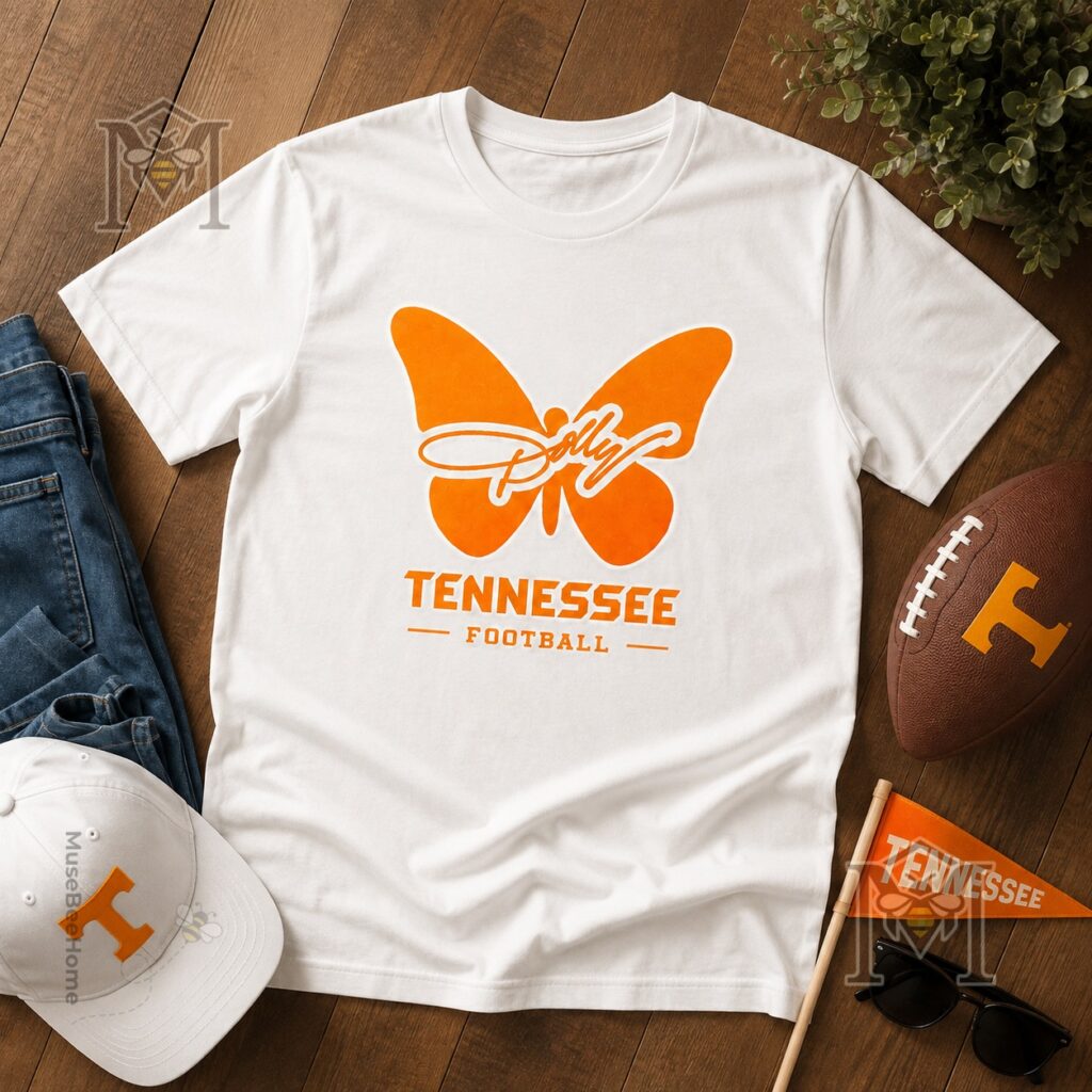 Dolly Parton Tennessee Volunteers Football Tribute T-Shirt - photo 3