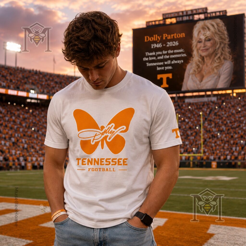 Dolly Parton Tennessee Volunteers Football Tribute T-Shirt - photo 4