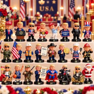 Donald Trump 2026 Advent Calendar - close-up of winter artwork and lettering