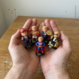 Donald Trump 2026 Advent Calendar - figures displayed along the package