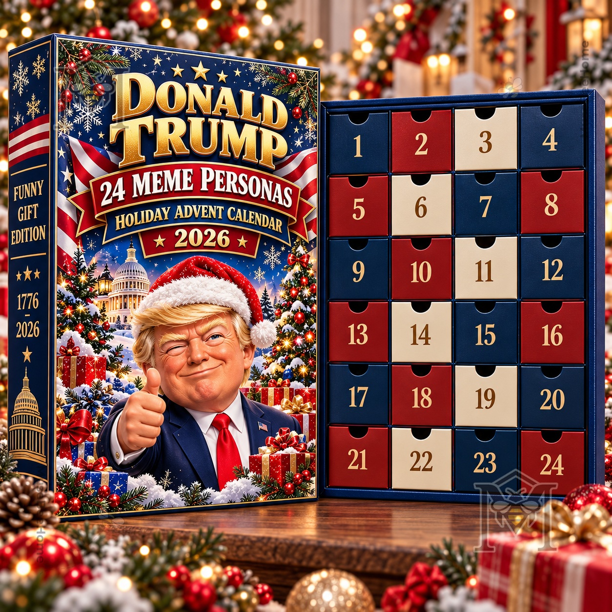 Donald Trump Meme Holiday Advent Calendar 2026 - photo 3