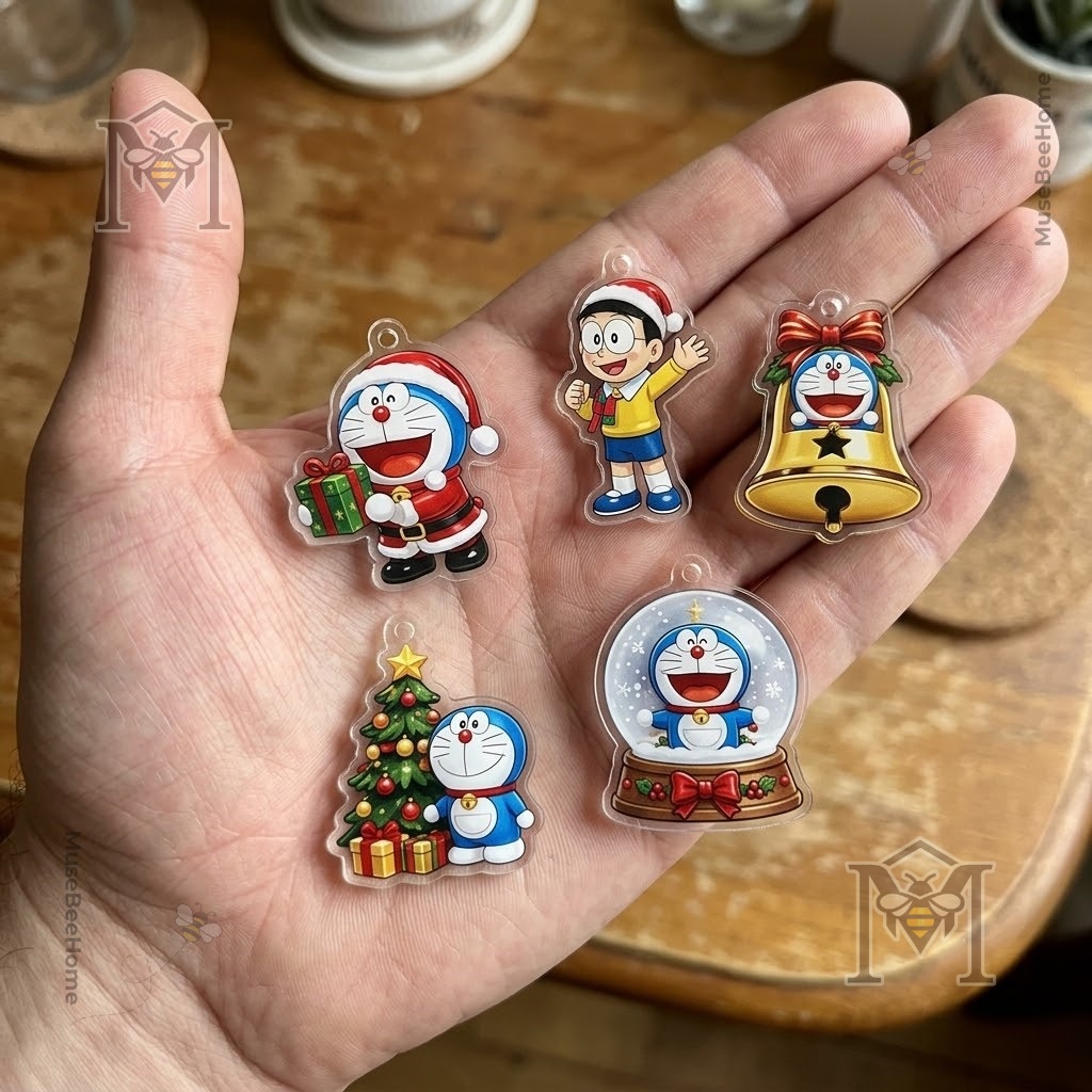 Doraemon Christmas 2026 Advent Calendar - front packaging showing 24-day design