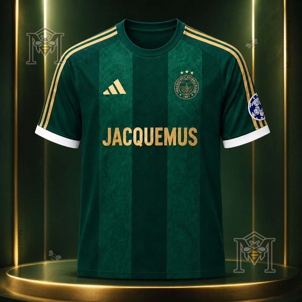 Fenerbahce x Jacquemus Dark Green Football Jersey 2026 - photo 2