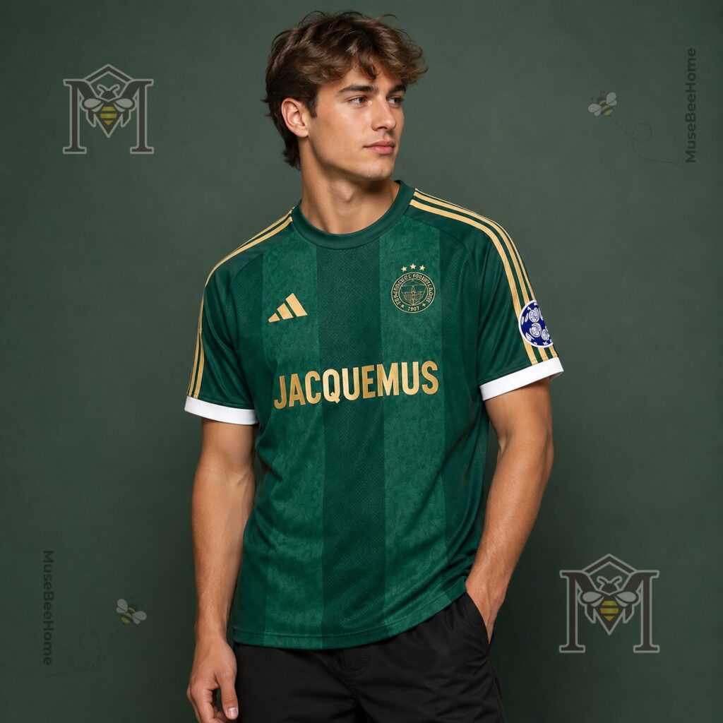 Fenerbahce x Jacquemus Dark Green Football Jersey 2026 - photo 3
