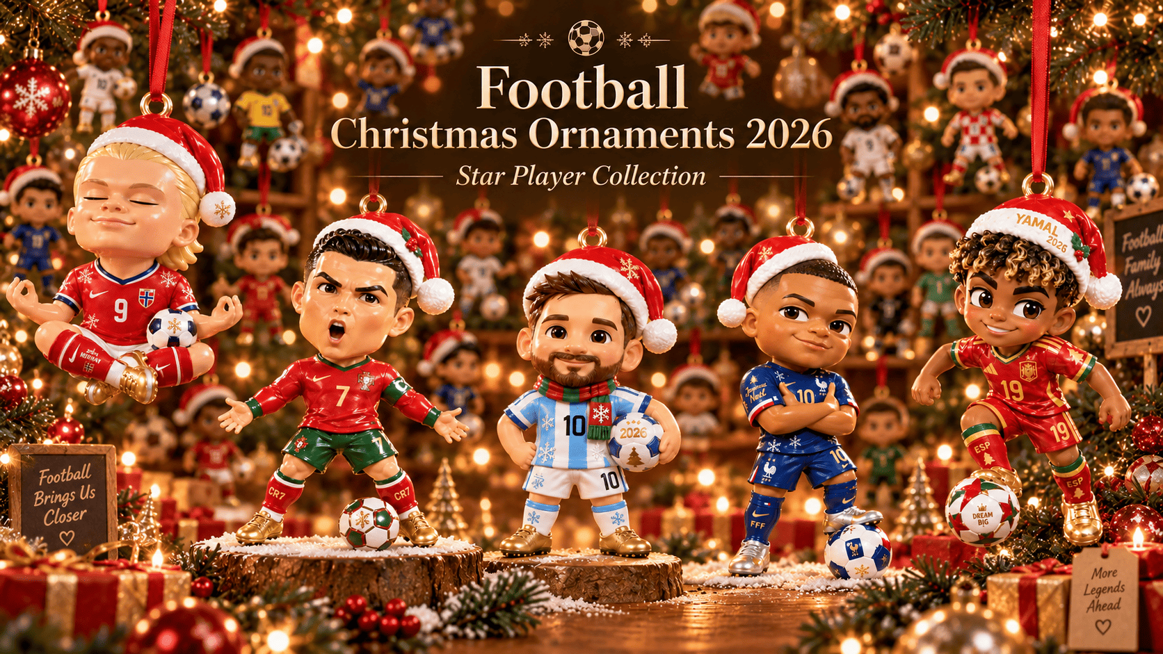 World Cup 2026 Christmas Ornaments: Celebrate Football’s Biggest Stars This Holiday Season