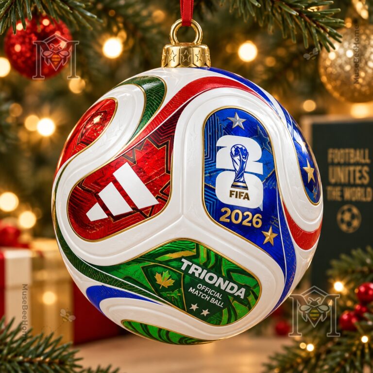 FIFA World Cup 2026 Trionda Ball Ornament - FIFA 2026 panel close-up