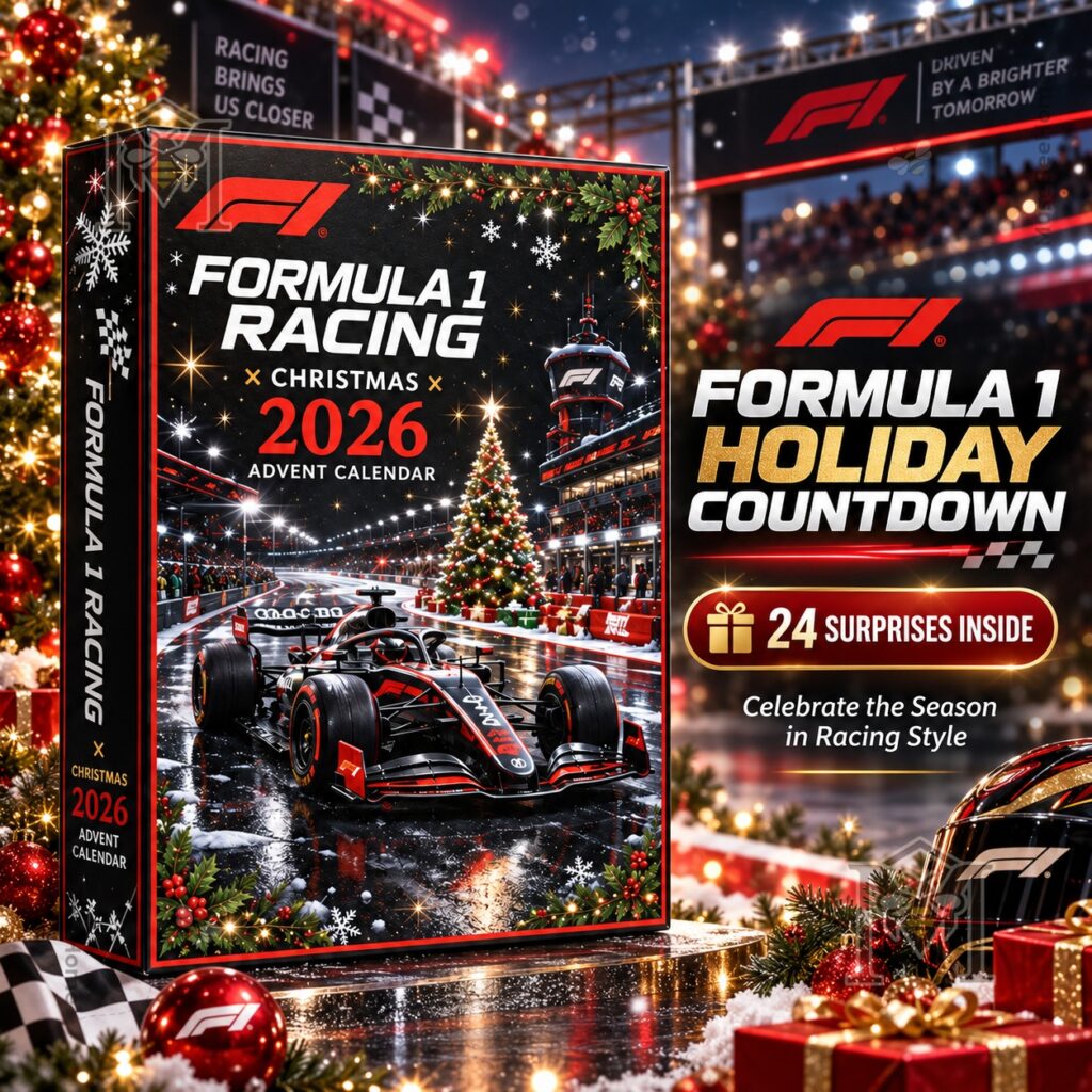 Formula 1 Christmas 2026 Advent Calendar - front box view