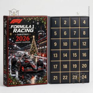 Formula 1 Christmas 2026 Advent Calendar - side panel view