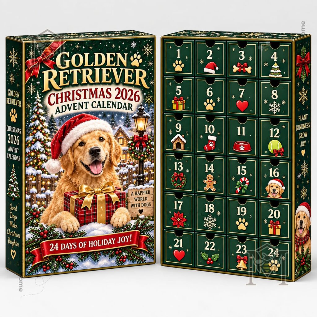 Golden Retriever Christmas 2026 Advent Calendar - photo 3
