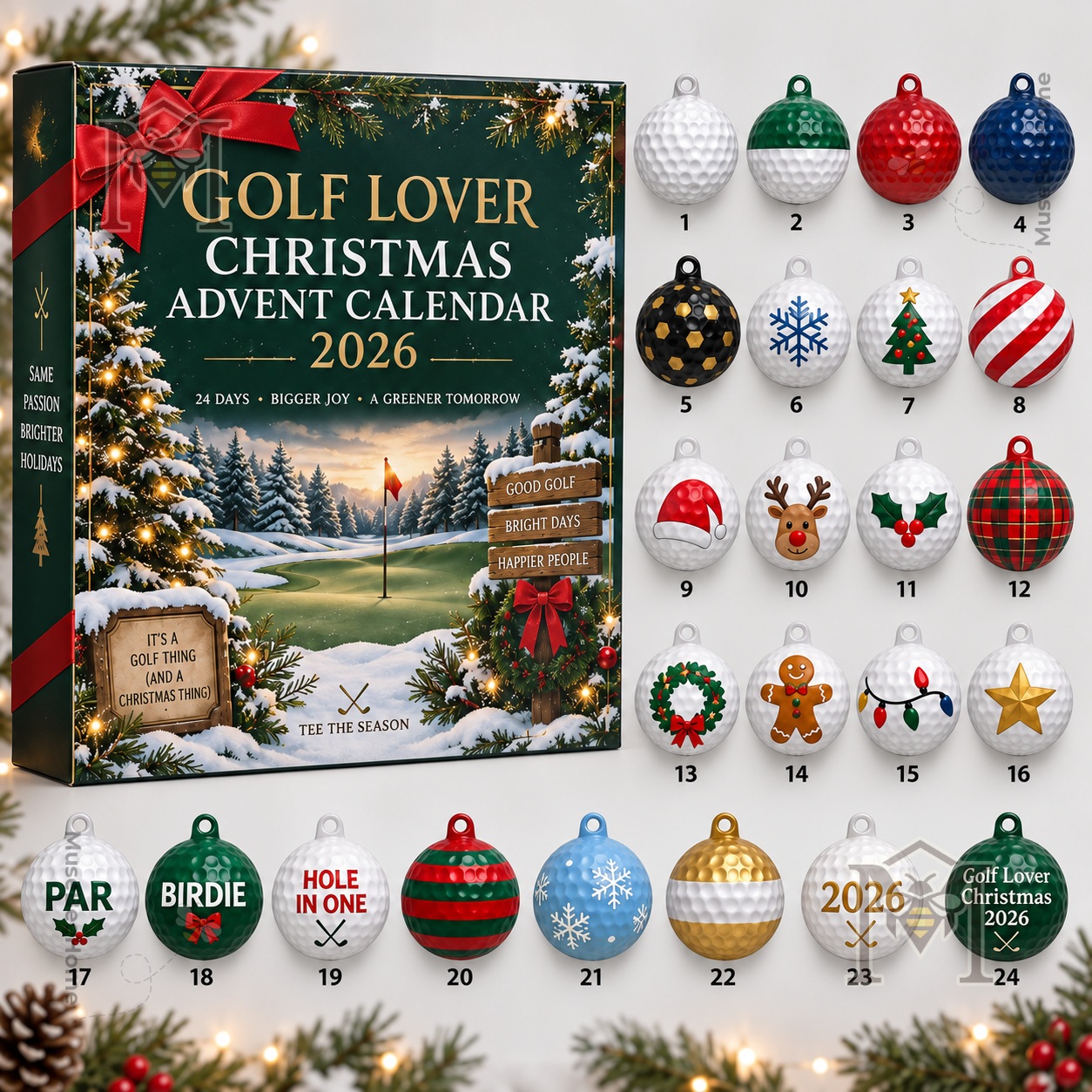Golf Lover Advent Calendar Christmas 2026 - photo 2