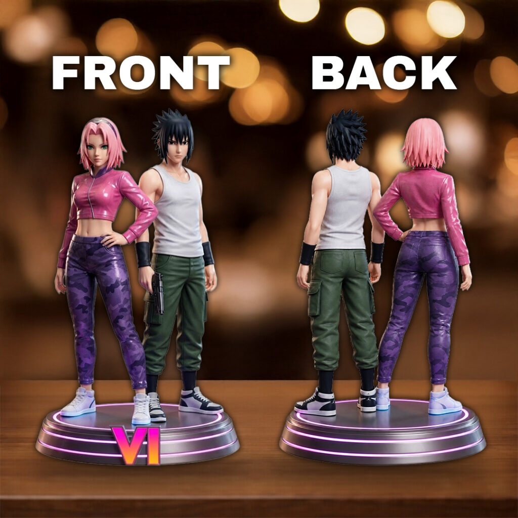 Grand Theft Auto VI Sasuke and Sakura Collectible Vinyl Figure - photo 3