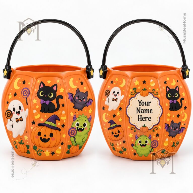 Halloween Personalized Trick-or-Treat Candy Bucket - photo 2