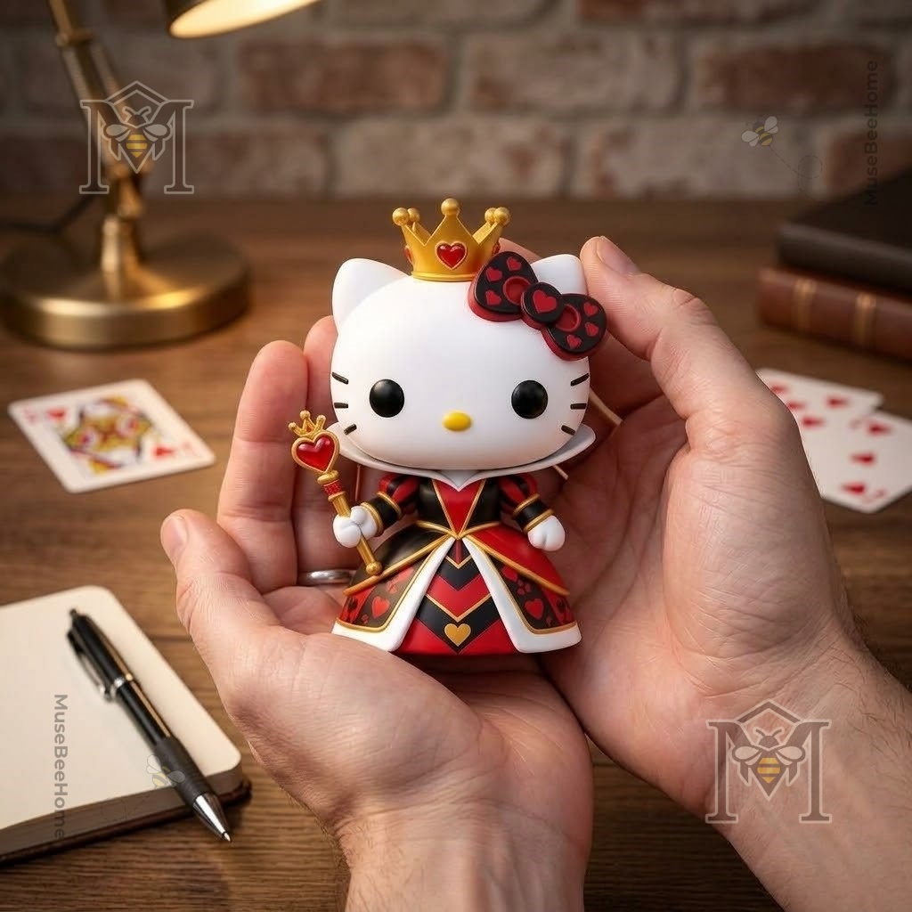 Hello Kitty Alice in Wonderland Funko Pop - packaging side panel and figure