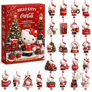 Hello Kitty x Coca-Cola Christmas 2026 Advent Calendar - photo 2