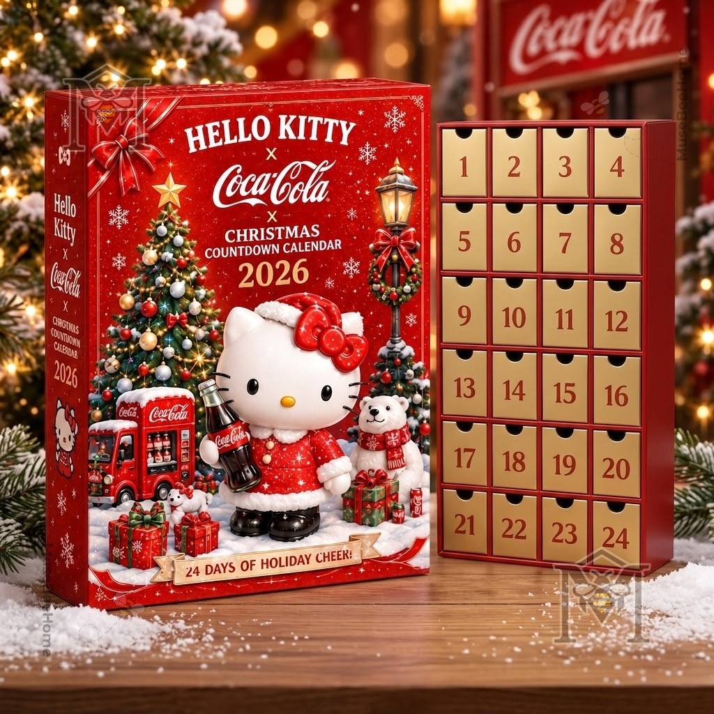 Hello Kitty x Coca-Cola Christmas 2026 Advent Calendar - photo 3