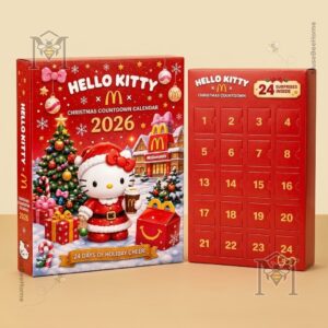 Hello Kitty x McDonald's Christmas 2026 Advent Calendar - photo 3