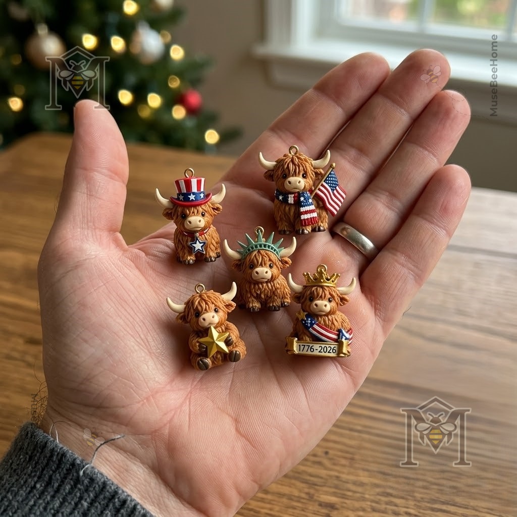 Highland Cow America 250th Anniversary 2026 Advent Calendar - photo 4
