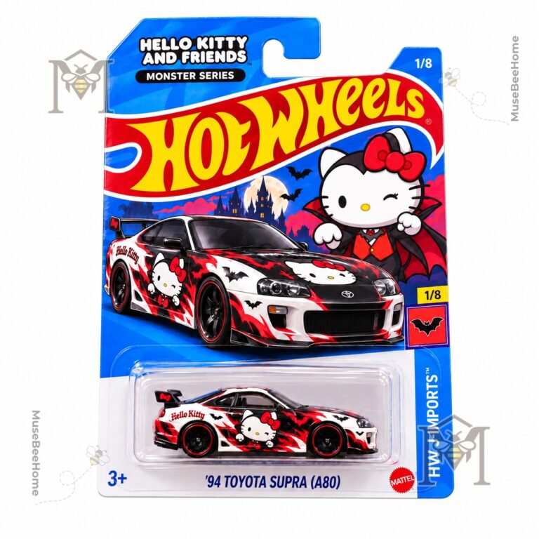Hot Wheels Monster Hello Kitty 94 Toyota Supra A80 Diecast Car - photo 2