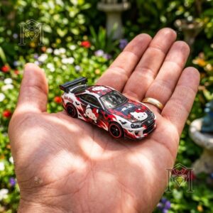 Hot Wheels Monster Hello Kitty 94 Toyota Supra A80 Diecast Car - photo 4