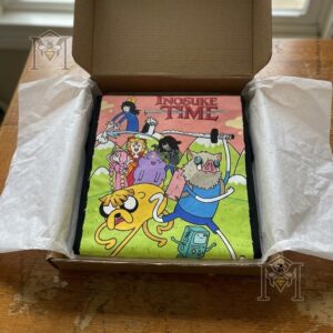 Inosuke Hashibira Demon Slayer x Adventure Time T-Shirt - photo 4