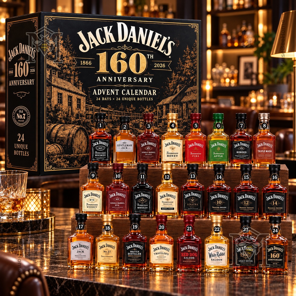 Jack Daniel's 160th Anniversary Advent Calendar - photo 2